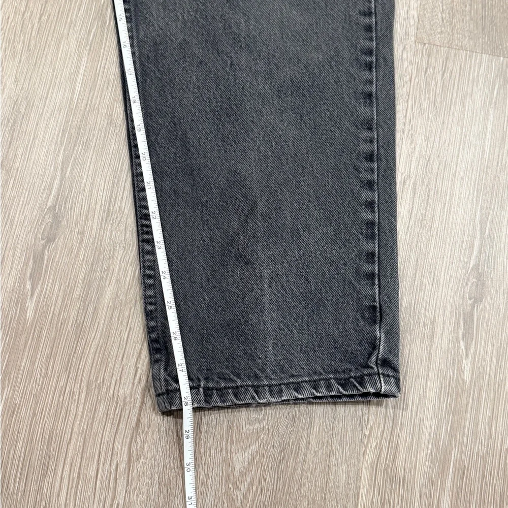 GAP Men's Vintage Black Wash Straight Jeans Size 36x28‎